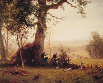 Albert Bierstadt : Guerrilla Warfare